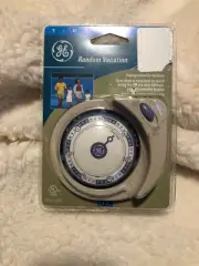 GE RANDOM VACATION 7-DAY TIMER NIB Ret $19.99