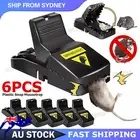 6x Plastic Mouse Traps Reusable Mice Rat Snare Catcher Rodent Indoor Outdoor