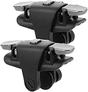 DECORNIJIA 2pcs Mobile Game Controller Trigger for Phones Quick Installation Comfortable Grip Compatibility Design for Intense Gaming Sessions