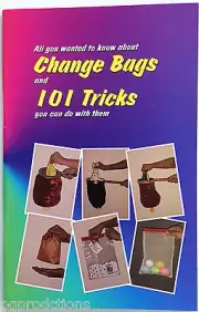 CHANGE BAGS BOOK 101 Magic Tricks Clown Kid Stage Show Bag Magician Prop Gift