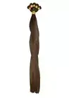 20″ Hand-Tied Weft, 120 grams Human Remy Hair Extensions T3/10