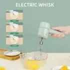 Electric Hand Mixer Whisk Food Blender Egg Whisking Hand Held Beater w/2 Beaters