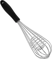 GANAZONO Manual Egg Beater Hand Crank Stainless Steel Handheld Mixer Hand Crank Whisk for Baking Egg Beating and Milk Frothing User-Friendly Design