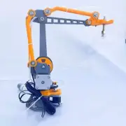 3D Printed Robot Arm Mechanical Arm w/Stepper Motor Air Pump and Belt Pulley