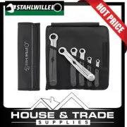 Stahlwille 6PC 8-19mm FastRatch Ratchet Spanner Set SW240/6