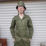AUSTRALIAN ARMY PIXIE SHIRT & GIGGLE HAT VIETNAM WAR - REPRODUCTION NEW MADE