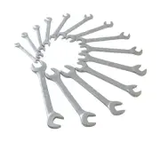 Sunex 9914MA 14-piece Metric Angle Head 6mm-19mm Wrench Set, Full Polish