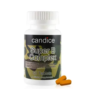 Candice 康迪斯複方維生素B-50錠(60顆*2瓶)｜Vitamin B，超級維他命B群