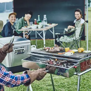 售價已含關稅 COLEMAN 酷蜘蛛風扇烤肉箱 CM-35724 露營 野炊 烤肉架 BBQ 焚火台 折疊式 烤肉 中秋