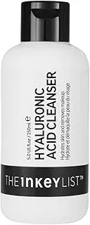The INKEY List Hyaluronic Acid Cleanser 150ml, Deeply Hydrating Skincare, Removes Makeup, Vegan Friendly, Suitable For All Skin Types