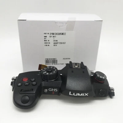 Panasonic Top Case DC-GH5M2 GH5 II Lumix Camera Switch Button Part 2YM1DCGH5M2Z