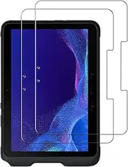 Electro-weideworld [2 Pack] Screen Protector for Samsung Galaxy Tab Active 4 Pro 10.1 inch 2022(T630/T638)/Tab Active Pro 10.1 inch 2019(T540/T547), Tempered Glass, Anti-Scratch, 9H Hardness
