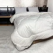 Luxton Australian Made Wool Quilt Super King 500GSM All Season 100% Wool Filling 100% Cotton Japara Casing Quilt Doona Made in Australia (Super King Size)