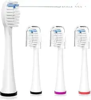 Replacement Heads for WaterPik Sonic Fusion SF-01/SF-02/SF-03/SF-04,Replacement Brush Heads Compatible with WaterPik Sonic Fusion 2.0 Flossing Toothbrush with Cover