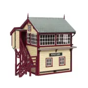 Bachmann Scenecraft 44-0168M GCR Signal Box (Maroon & Cream) NEW