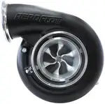 Aeroflow Boosted B7875 1.28 REVerse Inlet Vband Outlet 7975 Black - AF8006-4125BLK