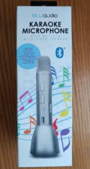 Blue Audio Karaoke Microphone w/ Built in Bluetooth Speaker NIB