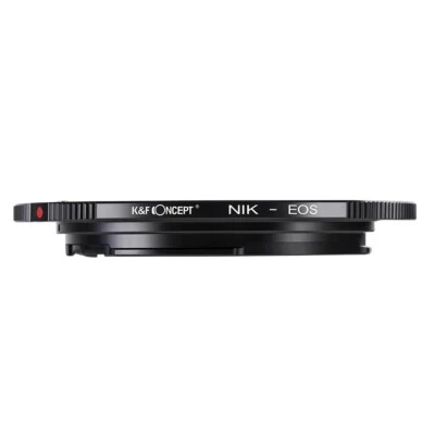K&F Concept Adapter Ring for Nikon F AI Lens to Canon EOS EF Cameras EOS 600D