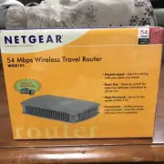 Netgear WGR101 54 MBPS Wireless Travel Router - Unopened Box