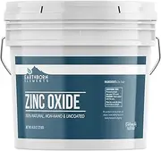 Earthborn Elements Non-Nano Zinc Oxide (1 Gallon) Naturally Occurring, Multitude of Uses
