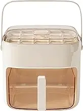 Press-Type Mold, Food-Grade Easy Release Tray, Non-Stick Iced Bucket, 18x14x16cm for Cocktails, Whiskey, Party Drinks, Birthday, Kitchen Use Offices Entertaining Guests
