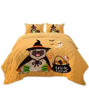 Halloween Pug Coverlet