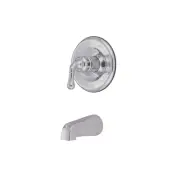 Kingston Brass KB163.TO Magellan Wall Mounted Bathtub Faucet-Only - Chrome