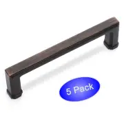 *5 Pack* Cosmas Cabinet Hardware Oil Rubbed Bronze Handle Pulls #1941-96ORB