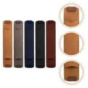 5 Pcs Business Pen Protection Case Notebook Clip Holder Elastic Band Travel