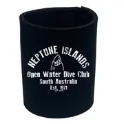 Ow Neptune Island - Funny Novelty Stubby Holder