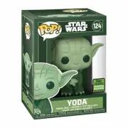 Funko POP Vinyl Star Wars Yoda Green Eccc 2021 US Exclusive FUN54273