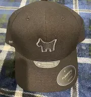 Brand New Scotty Cameron Black Scotty Dog Adjustable FlexFit Hat Permacurve Lid