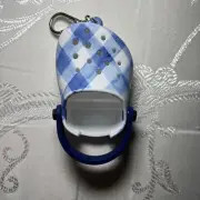 Bath And Body Works X Crocs Gingham Pocketbac Hand Sanitizer Holder Keychain