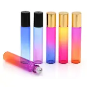 10ml Roll-On Bottles for Perfume – Glass Essential Oil Roller Bottles with Ball