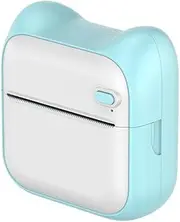 JSEIAJB Thermal Printer for Printing Text Photo Labels Portable Error Questions Mini Printer(White-Cow candy8)