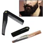 Clip Hairdressing Hair Mustaches Brush Beard Comb Folding Fine Coarse Teeth