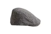Ted Baker Beniey Marl Flat Cap (Grey) (S-M)