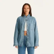 Relaxed Denim Shirt 90S Indigo