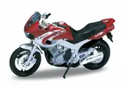 Yamaha TDM 850 1:18 scale Welly Diecast Model Red 11cm / 4.3in long