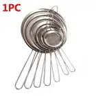 Kitchen Sieve Filter Flour Strainer Mesh Stainless Steel Colander Sifter
