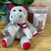 Scentsy Buddy Clip Christmas Holly The Hippopotamus “Perfect Peppermint” NEW!
