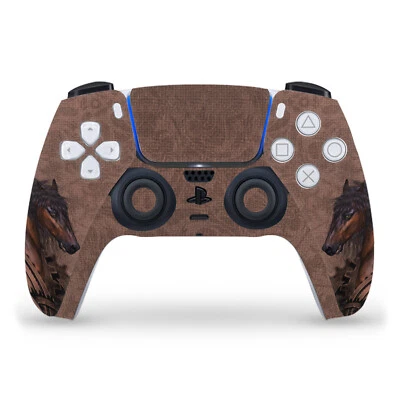 SIMONE GATTERWE STEAMPUNK HORSE VINYL SKIN FOR PS5 SONY DUALSENSE CONTROLLER
