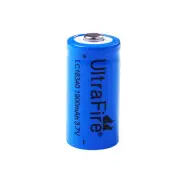 2pcs 16340 Battery 3.7V Ultrafire 1900mAh Rechargeable Li-Ion Batteries Cell
