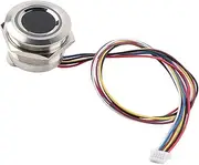 Circular Capacitive Fingerprint Identification Module 2‑Color Indicator Light for Access Control Assistance Safety Box