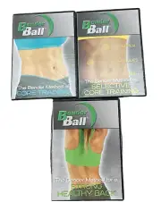 Bender Ball Core Training/Selective Core Training/Strong Healthy Back DVD's