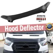 Fits 2015-2020 Ford Transit Car Front Hood Protector Bug Shield Guard Deflector