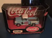 Matchbox Collection Coke Cola Bottle 1956 Chevy 3100 Pickup Truck Blue Antique