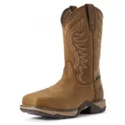 ARIAT WORK Women's 10" Anthem Composite Toe Waterproof Work Boot Distressed Brow