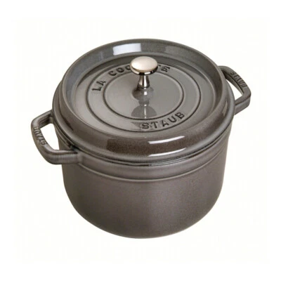 Staub Round Cocotte - 18cm Graphite