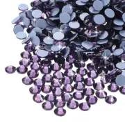2880 Pcs Hotfix Rhinestones Flatback Crystal Glass Gems SS6 2mm,Purple